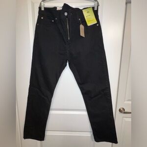New men’s Levi’s 502 taper black jeans
